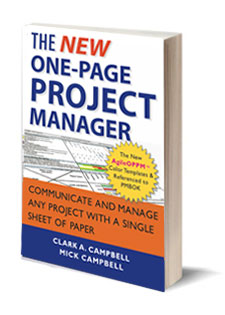 The One-Page Project Manager for Execution