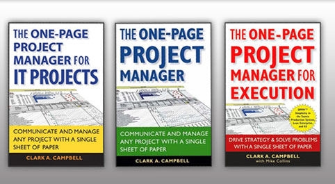 Buy One-Page Project Manager Books